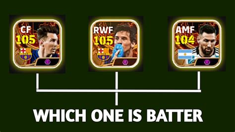 Which Is The Best Big Time Messi Card In Efootball 2024 105 Rated