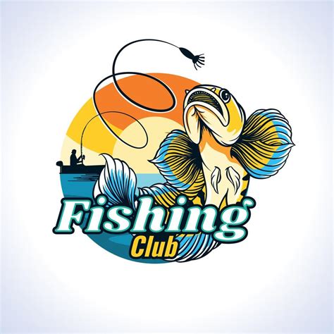 Fishing Club Logo Vector Art, Icons, and Graphics for Free Download