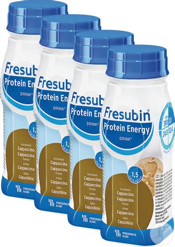 Fresubin Protein Energy Drink Cappuccino Flessen 4x200ml Newpharma