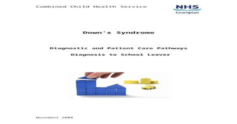 Downs Syndrome Diagnostic And Patient Care Pathways · Web Viewdiagnostic And Patient Care