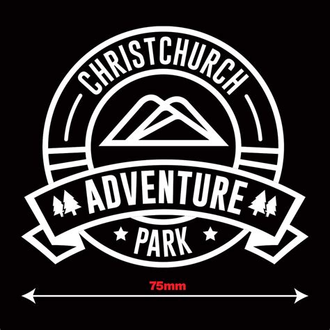 CAP Sticker – Christchurch Adventure Park Shop