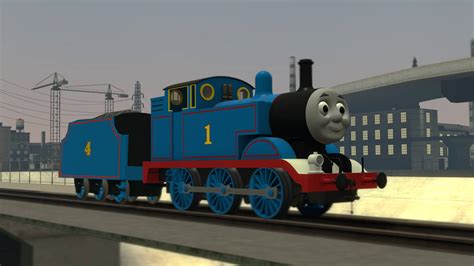 Thomas with Gordon's tender by RedKirb on DeviantArt