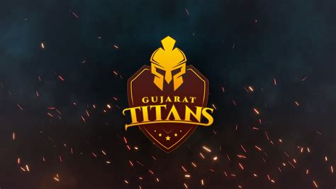 Gujarat Titans Logo Ipl 2022 By Rahul Visuals on Behance