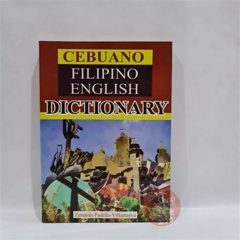 Book Cebuano Filipino English Dictionary Lazada Ph