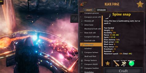 Valheim How To Craft The Spine Snap