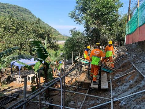 Obras De Contenção E Drenagem Em Morro De Santos Terminam Em Setembro