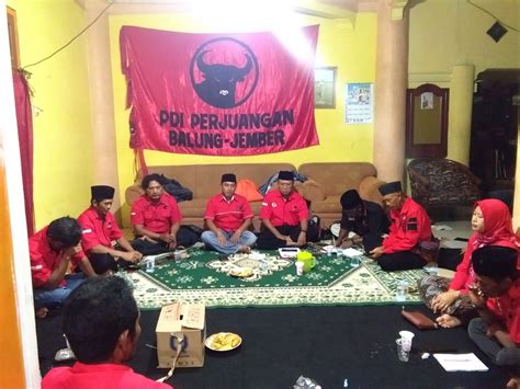 Gelar Rapat Konsolidasi Pengurus Anak Cabang Pac Pdi Perjuangan