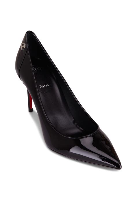 Christian Louboutin Sporty Kate Black Patent Leather Pump Mm