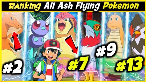 Which Ash Flying Pokemon Is Best Ash All Flying Type Pokemon Top