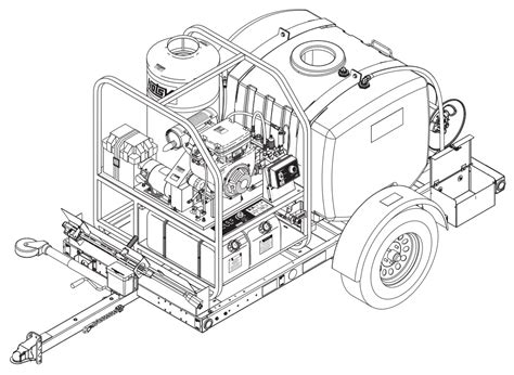 Hotsy 3500 Trailer Pressure Washer Instruction Manual