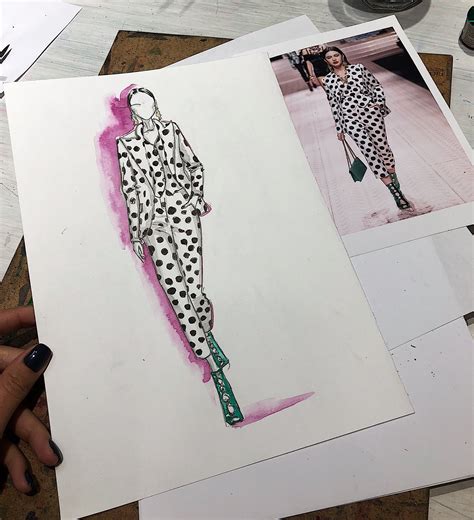 fashion illusttration мода фешн иллюстрация дольче габбана мода фигура ...