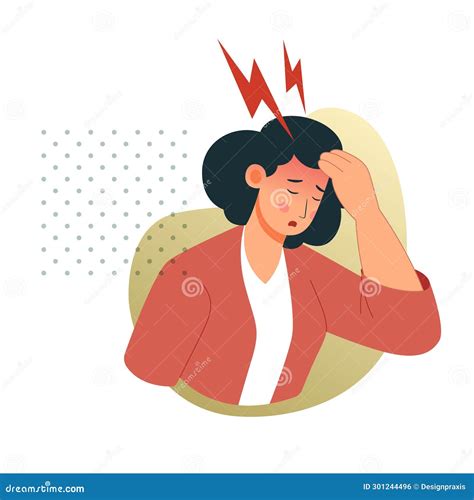 Recurring Headache Migraine Icon Royalty Free Stock Image