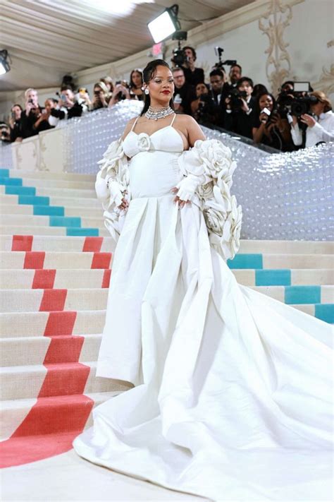 Met Gala 2023 Rihanna Aap Rocky Walk Carpet Together Good Morning