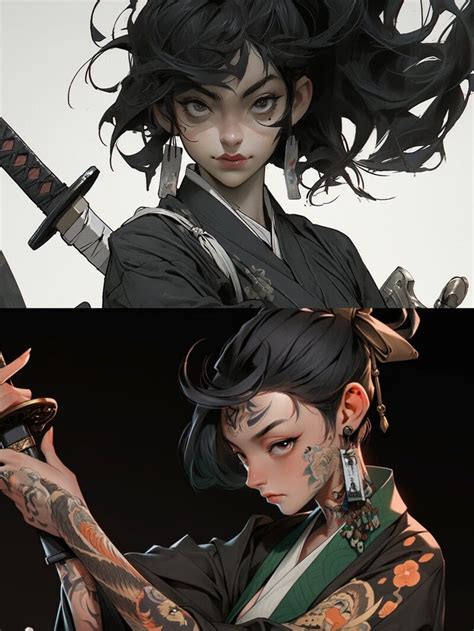 Artstation 谁还不会打几个字生成图片了啊？ Female Character Design Comic Character Character Drawing