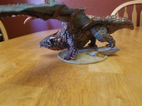 Ancient Copper Dragon Finished Rminipainting