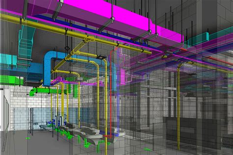 Lod 400 Mep Bim Modeling And Coordination Services In Pennsylvania By United Bim United Bim