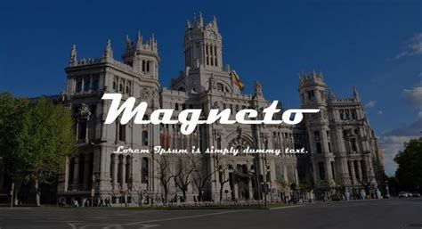 Magneto Font Free Download - Font XS