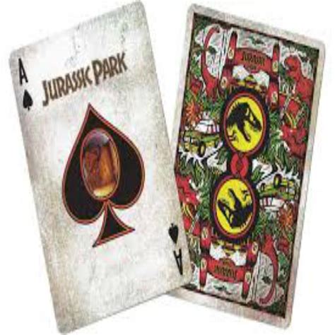 Jurassic Park Playing Cards Bicycle Cards Pakistan