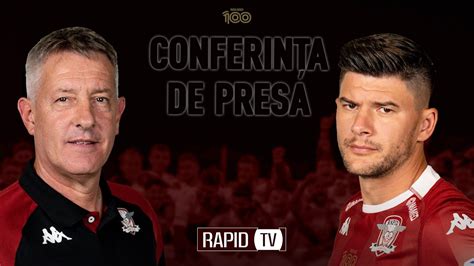 RAPID Sepsi Conferinta De Presa YouTube