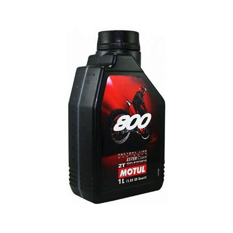 Óleo Lubrificante Motul 800 2T Off Road Factory Line 100 Sintético 1