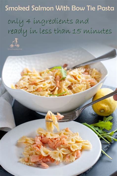 Bow Tie Pasta And Smoked Salmon Smoked Salmon Pasta Recipes Smoked Salmon Pasta Salmon Pasta