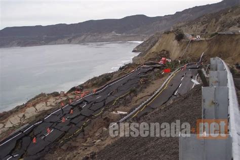 Carretera Escénica El Derrumbe Largamente Anunciado Ensenadanet