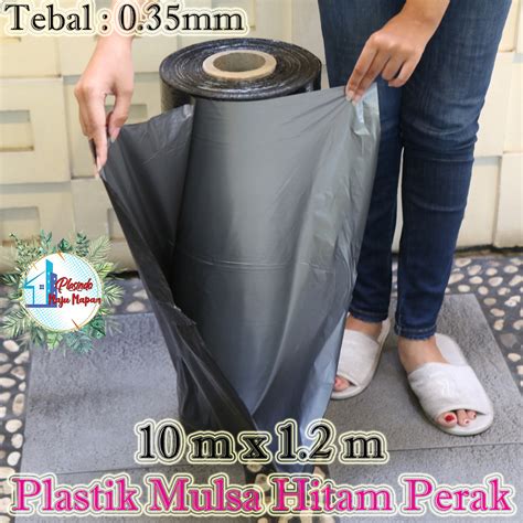 Jual Plastik Mulsa Hitam Perak M X M Mulsa Plastik Tebal