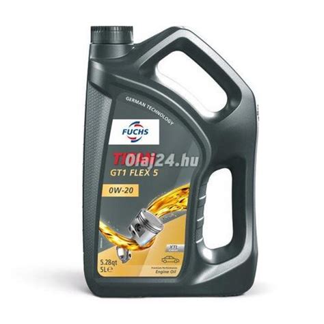 FUCHS TITAN GT1 FLEX 5 C5 0W-20 akciós 5L (5 liter) (Személygépjármű ...