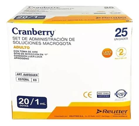 Bajada De Suero Macrogota Cranberry X Unidades Cuotas Sin Inter S