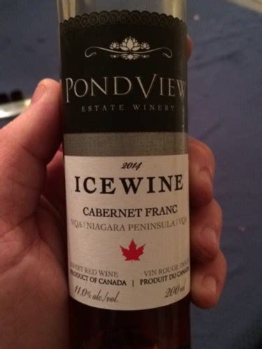 Pondview Cabernet Franc Icewine Vivino 日本