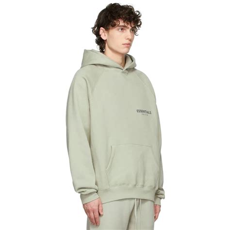 Acquire Fear Of God Essentials Core Pullover Hoodie Concrete Nextshoess