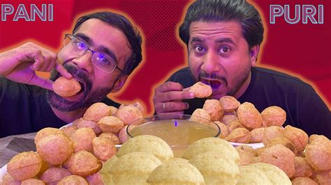 Pani Puri Eating Challenge 🌶🌶 Golgappa Challenge Pani Puri Eating Show Pani Puri Mukbang