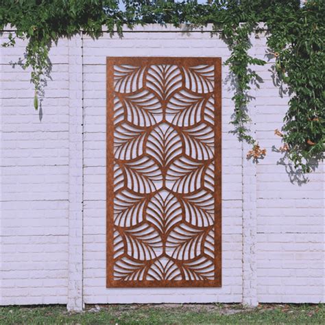 China Laser Cut Corten Steel Panels Landscape Divider Manufacturers Suppliers Distributor