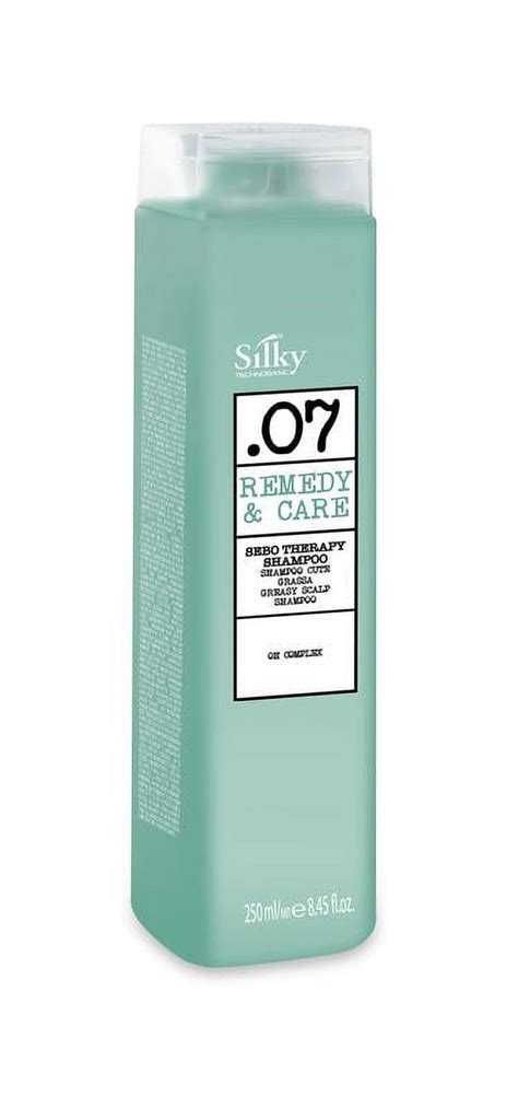 Silky 07 Sebotherapy Shampoo For Oily Scalp With Natural Blend To Clear Scalp And Control