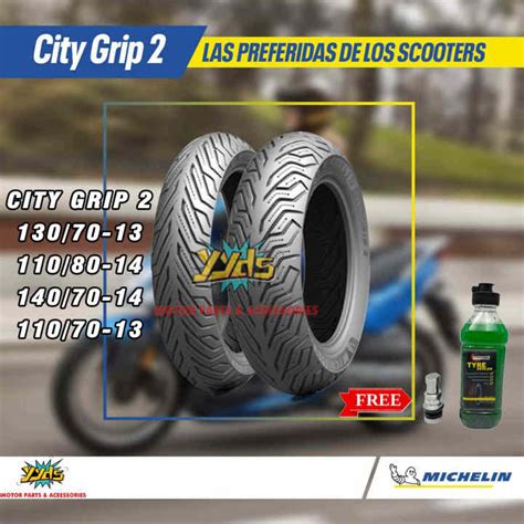 Michelin City Grip Pro Tubeless Size Free Sealant And Pito