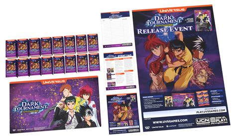 Universus Ccg Yu Yu Hakusho Dark Tournament Universus Games Phd Games