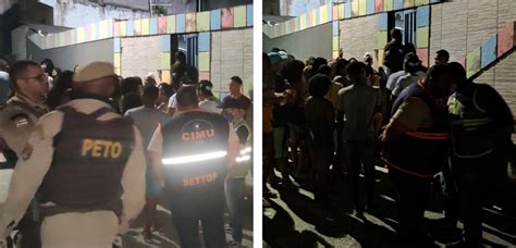 Pol Cia Chega Para Encerrar Festa Clandestina E Recebida A Tiros Em