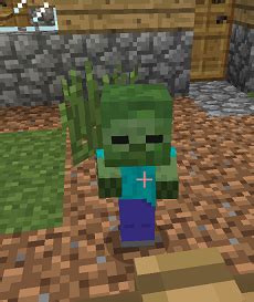 Zombie of the Week: Baby Minecraft Zombie | MoreBrains.com