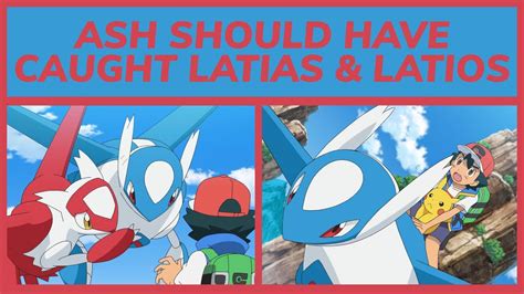 ASH SHOULD HAVE CAUGHT LATIAS LATIOS Pokemon Journeys Aim To Be A