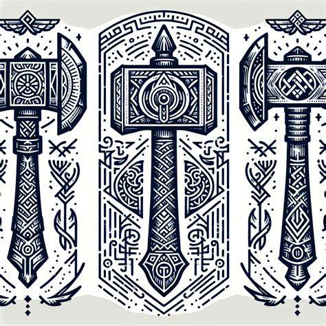 Best Mjolnir Tattoo Ideas | Vondy