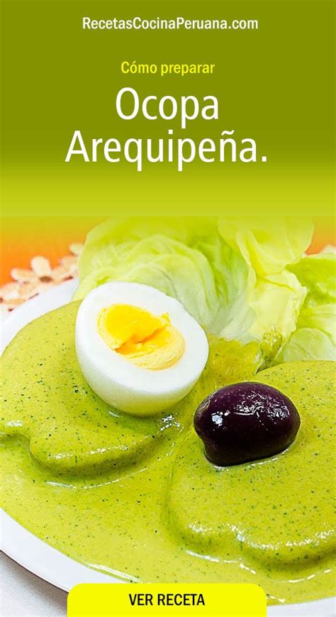 Cómo Preparar Ocopa Arequipeña Receta Peruana Recetas Peruanas