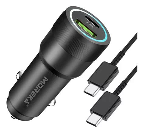 Combo Turbo Cargador Para Auto 48v Pd Usb Tipo C Meses sin interés