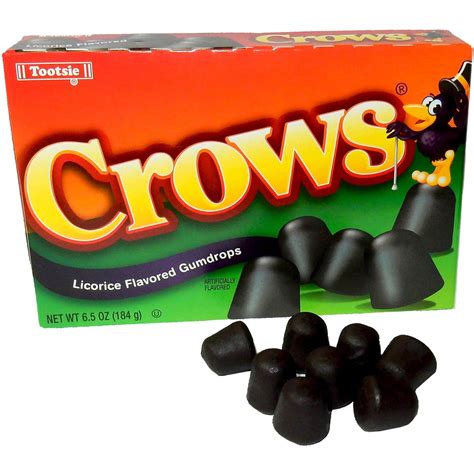 Tootsie® Crows Licorice Gumdrops Candy (6.5 oz.)