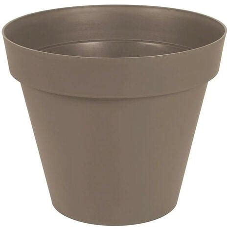 Eda Pot Rond Toscane Xl Taupe L X Cm