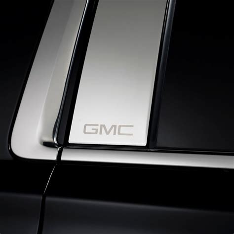 Gm Putco Gmc Logo Stainless Steel Pillar Post Trim Kit Fits