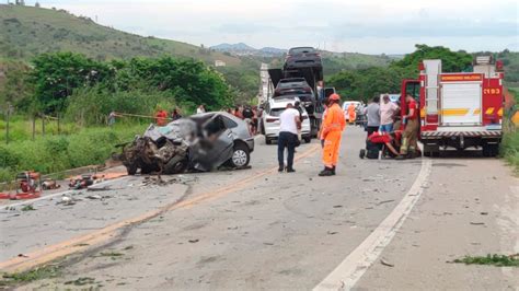 BR 381 acidente mata duas pessoas na saída de Valadares para Ipatinga