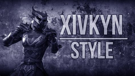 Eso Xivkyn Motif Armor And Weapon Showcase Of The Xivkyn Style In The