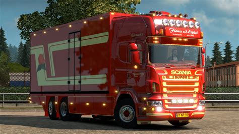 SCANIA Fleurs Tandem GamesMods Net FS17 CNC FS15 ETS 2 Mods