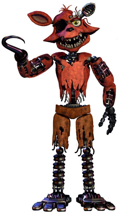 Fnaf 2 Withered Foxy Full Body By Enderziom2004 On Deviantart Fnaf Foxy Fnaf Fnaf Characters