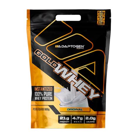 Suplemento Adaptogen Gold Whey Concentrado Original G Suplemento